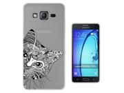 C0073 Cool Aztec Cat Face Cute Funky Design Samsung Galaxy On5 Pro Fashion Trend CASE Gel Rubber Silicone All Edges Protection Case Cover