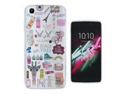 ALCATEL ONE TOUCH IDOL 3 5.5 Gel Silicone Case All Edges Protection Cover c0287 cool cute fun doodle art illustration scool sketch omg fashion quotes ice