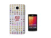 LG Joy H220 Gel Silicone Case All Edges Protection Cover 624 Cool Smiley Faces emoji Funky