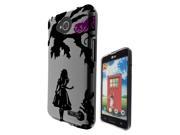 LG L90 Gel Silicone Case All Edges Protection Cover 633 Alice in Wonderland cheshire cat and rabbit