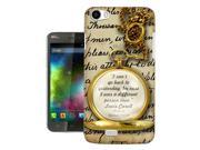Wiko Lenny Gel Silicone Case All Edges Protection Cover 627 Alice in Wonderland Quote I Can t go Back to Yesterday Because i was different person then