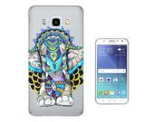 Samsung Galaxy A5 A500M 2015 Gel Silicone Case All Edges Protection Cover C0796 Cool Beautiful Aztec Indian Elephant Hindu