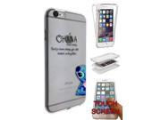 iphone SE 2016 iphone 5 5S 360 Degree Case Protection Gel Silicone Cover C0036 Ohana Family Meaning Fun Cool