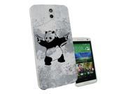 htc Desire 620 Gel Silicone Case All Edges Protection Cover 550 Banksy Grafitti Art Shooting panda