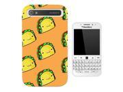 Blackberry classic Q20 Gel Silicone Case All Edges Protection Cover C0808 Cool Cartoon Junk Food Taco Mexican Food