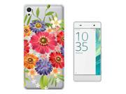 Sony Xperia XA Gel Silicone Case All Edges Protection Cover C0779 Beautiful Bouquet Of Flowers Roses Daisy Tulips