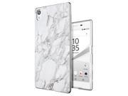 Sony Xperia Z1 Gel Silicone Case All Edges Protection Cover C0924 Marble Effect Bloggers Favourite