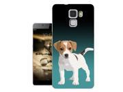 Huawei Honor 7 Gel Silicone Case All Edges Protection Cover 1508 Trendy Dog Jack Russell Pets Collage Animals