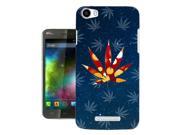 Wiko Pulp 4G Gel Silicone Case All Edges Protection Cover 752 Leaf Cannabis Weed Rasta Jamaican Marley Style