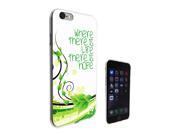 iphone 6 Plus 6S plus 5.5 Gel Silicone Case All Edges Protection Cover 760 Cool Cute Life Quote Where There Is Life There Is Hope