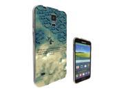 Samsung Galaxy S5 Gel Silicone Case All Edges Protection Cover 118 Sky Clouds Birds Be Free Quote When You Try To Control