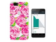 Huawei Nexus 6P Gel Silicone Case All Edges Protection Cover C0592 Beautiful Collage Of Hot Pink Roses
