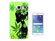 Samsung Galaxy Grand Prime G530 Gel Silicone Case All Edges Protection Cover 1566 Cannabis Leave 420