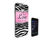 iphone 6 Plus 6S plus 5.5 Gel Silicone Case All Edges Protection Cover 712 Girly Diamond Live Love Laugh
