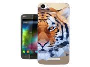 Wiko Pure 4G Gel Silicone Case All Edges Protection Cover 285 Cool Fun Tiger Face