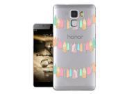 Huawei Honor 7 Gel Silicone Case All Edges Protection Cover C0628 Fashion Boho Coachella Pom Pom Bohemian Style