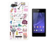 Sony Xperia E3 Gel Silicone Case All Edges Protection Cover 941 Omg Fashion Quotes Ice Cream Unicorn Party Trend Bloggers