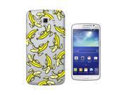 Samsung Galaxy Grand 2Gel Silicone Case All Edges Protection Cover C0691 Banana Split Faces Fruit Cartoon