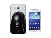 Samsung Galaxy Grand 2Gel Silicone Case All Edges Protection Cover C0746 Scary Black Dark Back From The Dead Skeleton Grim Reaper