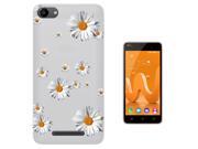 Wiko Jerry Gel Silicone Case protection Cover C0049 Shabby Chic Floral Roses Daisy