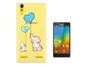 Lenovo K3 Gel Silicone Case All Edges Protection Cover C0815 Elephant Bunny Heart Balloon Love