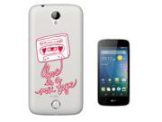 Acer Liquid Z330 Gel Silicone Case All Edges Protection Cover C0731 Love Is A Mix Tape 1980 S Cassette Boom Box