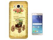 Samsung Galaxy J7 2016 J710FN Gel Silicone Case protection Cover 533 Vintage Shabby Chic Victorian Floral Roses Old Vintage Carrier