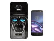 Motorola Moto Z 5.5 Gel Silicone Case All Edges Protection Cover 1235 Trendy Breaking Bad Sunglasses Movie