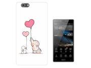 Elephone M2 Gel Silicone Case All Edges Protection Cover 1405 Trendy Kawaii Valentines Day Heart Love Quote Flowers Elephants