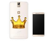 Elephone P8000 Gel Silicone Case protection Cover C0704 Gold Crown Boss Princess Prince Queen King Ruler Of The Land
