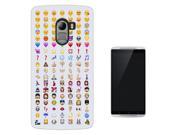 Lenovo X3 Lite 5.5 Gel Silicone Case All Edges Protection Cover 558 Smiley Faces Emoji Funky Funny