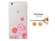 Huawei p8 Lite Fashion Trend 0.3 MM ultra Mince Protecteur Coqueprotection Case Coque C0328 Shabby Chic Flowers