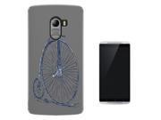 Lenovo X3 Lite 5.5 Gel Silicone Case All Edges Protection Cover C0742 Penny Farthing Vintage Bicycle