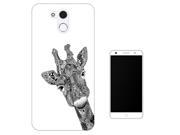 Elephone P7000 Gel Silicone Case All Edges Protection Cover 613 Aztec Giraffe Face