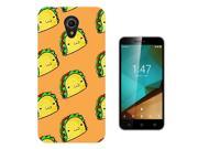 Vodafone Smart prime 7 Gel Silicone Case protection Cover C0808 Cartoon Junk Food Taco Mexican Food
