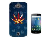 Acer Liquid Z530 Gel Silicone Case All Edges Protection Cover 752 Leaf Cannabis Weed Rasta Jamaican Marley Style