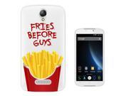 DOOGEE X6 5.5 Gel Silicone Case protection Cover C0452 Trendy Junk Food Fries Before Guys Take Away