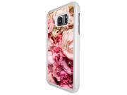 Samsung Galaxy S7 Edge G935 Coque Fashion Trend Case Coque Protection Cover plastique et métal White 355 Shabby Chic Real Roses