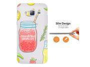 Samsung Galaxy J5 J500F 2015 Fashion Trend 0.3 MM Ultra Slim Case Cover C0759 Summertime Lemonade Chilling Beach Vibes Sun Festivals