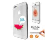 iphone SE 2016 iphone 5 5S Fashion Trend 0.3 MM ultra Mince Protecteur CoqueTous les bords arrière protection Case Coque Clearc1135 Summer Fruit Watermelon