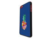 Apple ipod Touch 6 Coque Fashion Trend Case Coque Protection Cover plastique et métal Black 1364 Trendy kwaii pineapple fruit holiday tropical vegetable