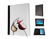 993 cool fun cute drinks alcohol wine cheers celebration Design Apple ipad Air 1 2013 Pouch Cover Book Style Defender Stand Cover