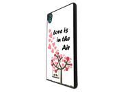 Sony Xperia M5 Aqua Xperia M5 Coque Fashion Trend Case Coque Protection Cover plastique et métal Black 2170 Love Is In The Air Shabby Chic Love Tree Swing