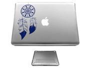 Macbook pro 13.3 2010 2016 Hard Plastic Case Full Front and back cover C0800 Beautiful Hanging Dream Catcher Bright Blue Lucky Feathers