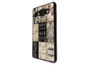 Samsung Galaxy Grand Prime Coque Fashion Trend Case Coque Protection Cover plastique et métal Black 1374 Trendy kwaii shabby chic french art love wallpaper