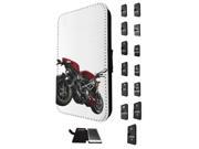 Samsung Galaxy Note 3 Flip Case Credit Card Holder Cover Book Style 1664 Motorbike Fast Speed Sports