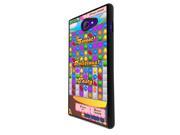 277 Candy crush Design Sony Xperia M2 Hard Plastic Case Back Cover Black