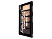662 Makeup Perfect Life Design Sony Xperia Z2 Hard Plastic Case Back Cover Black