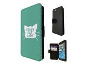 706 - Cat Face Head Crazy Cat Lady Design iphone SE / iphone 5 5S Flip Case Credit Card Holder Cover Book Style 706 - Cat Face Head Crazy Cat Lady Design iphone SE / iphone 5 5S Flip Case Credit Card Holder Cover Book Style