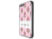 1176 Floral Shabby Chic Roses Fleurs Live Love Laugh Design For iphone 6 Plus iphone 6 Plus S 5.5 Fashion Trend CASE Back COVER Plastic Thin Metal Clear